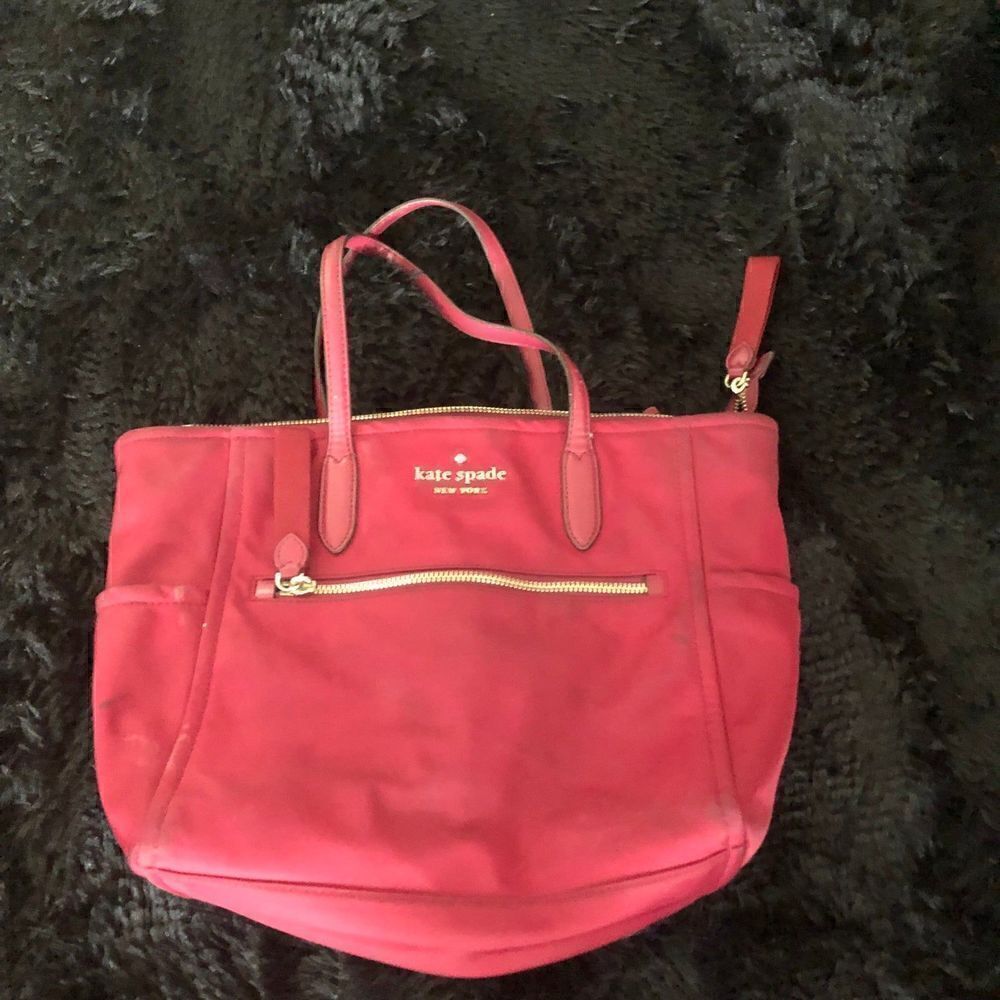 KATE SPADE Chelsea medium burgundy wine hang bag purse